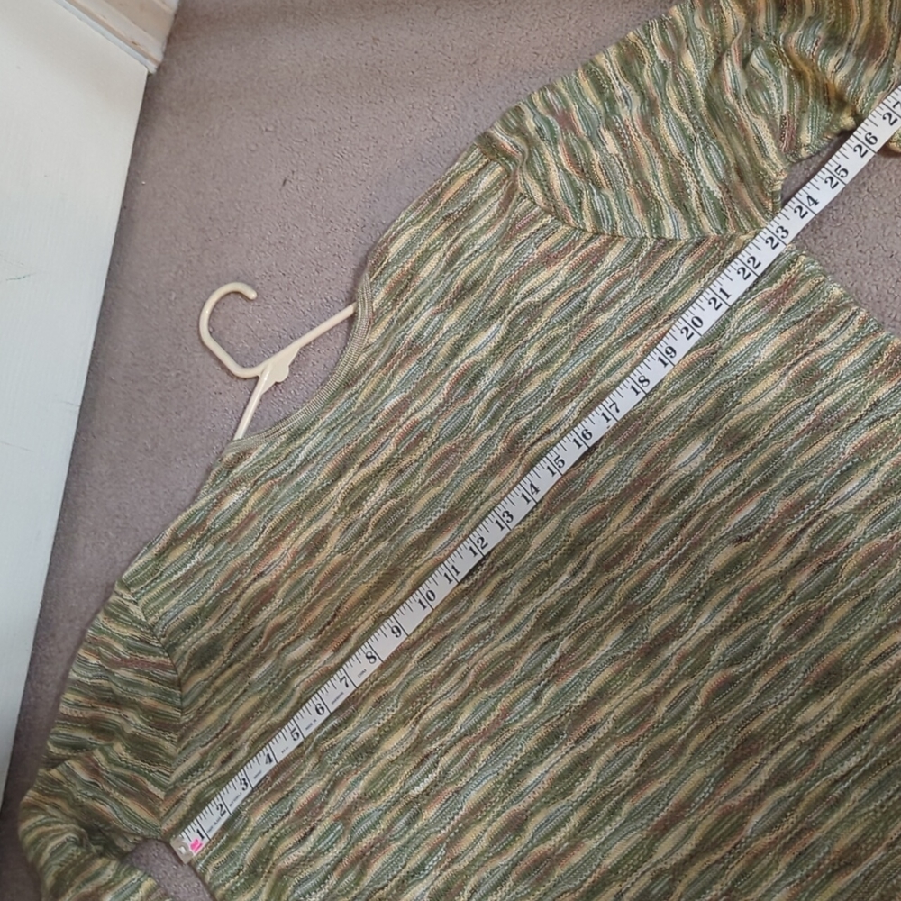 🔥Alfred Dunner sweater multi-green size xl - Picture 6 of 7